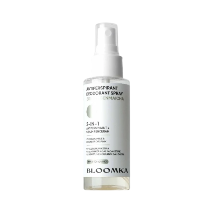 Bloomka Bright Genmaicha Antiperspirant Deodorant Spray