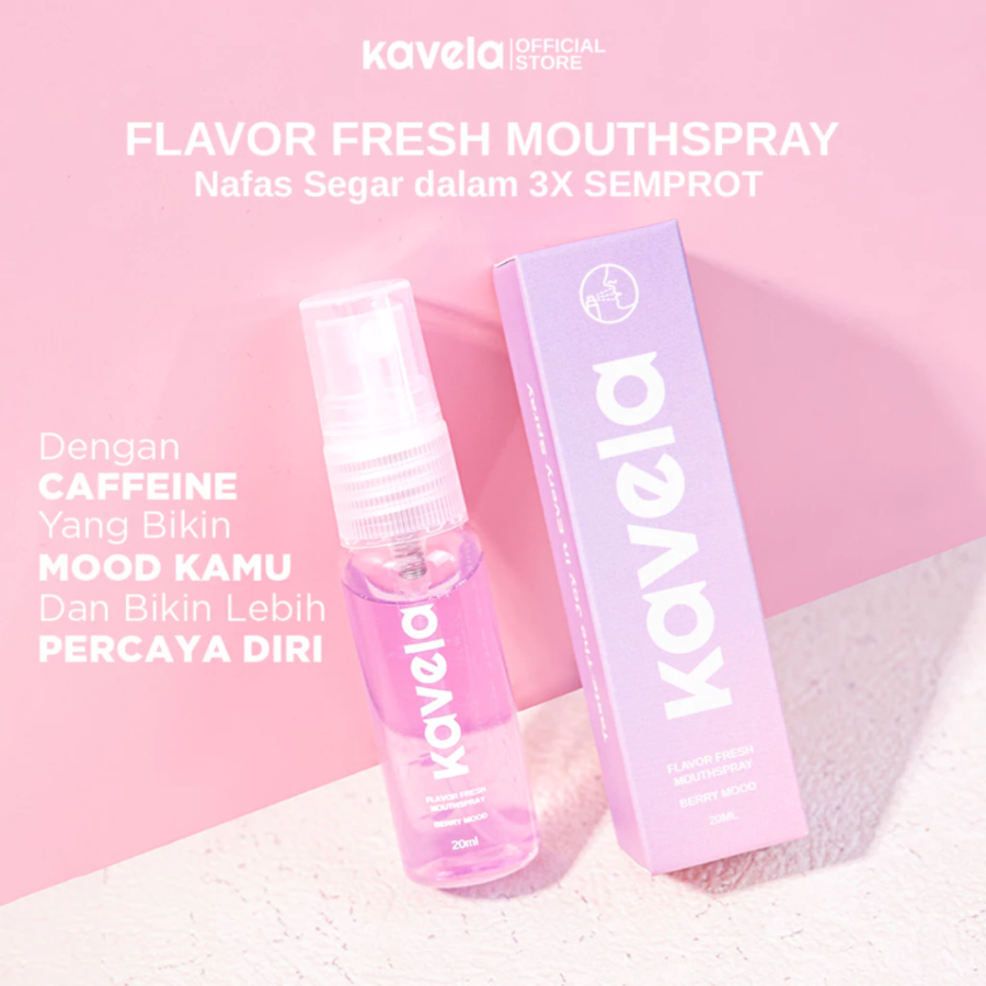 Kavela Berry Mood Mouthspray 20 ml 1pcs