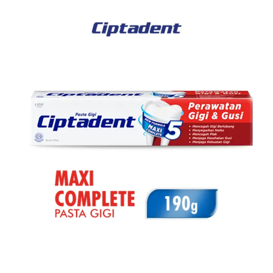 Ciptadent Maxi Complete Toothpaste 190gram