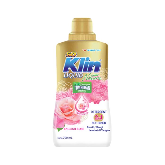 SoKlin Liquid English Rose Deterjen Cair