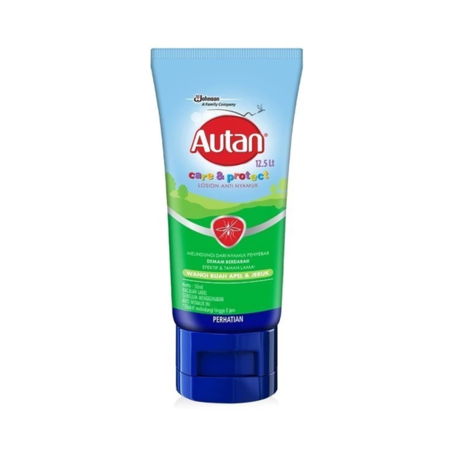 Autan Care & Protect Apel & Jeruk Lotion Anti Nyamuk 50ml