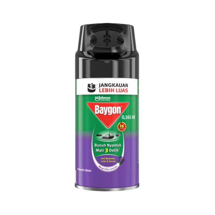Baygon Aerosol Silky Lavender Pembasmi Serangga