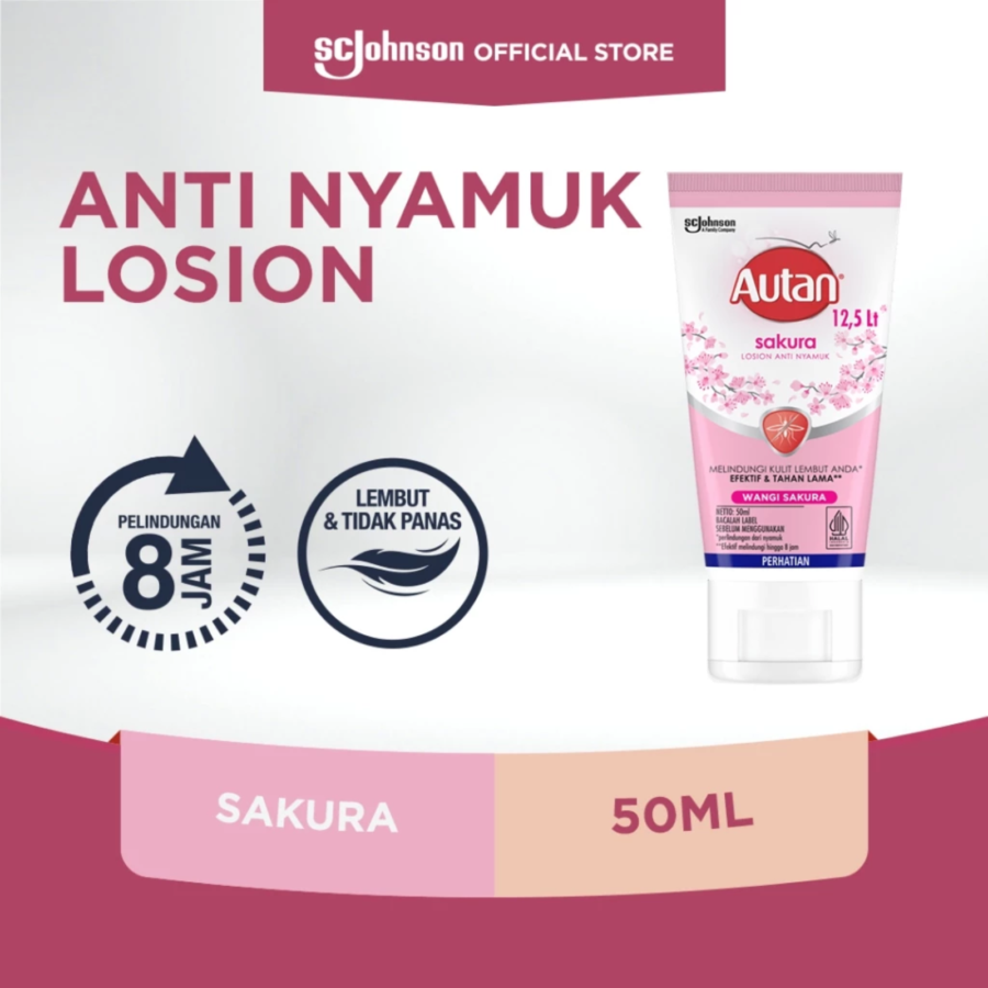 Autan Sakura Lotion Anti Nyamuk 50ml