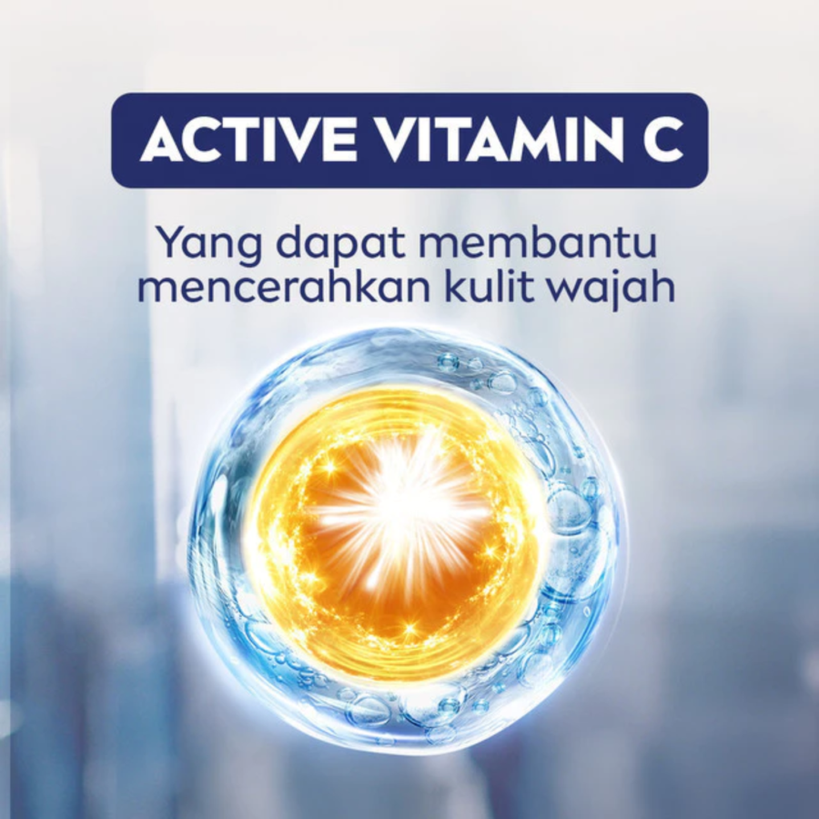 Nivea Men Extra Bright C & HYA Vitamin Scrub Facial Wash 100ml