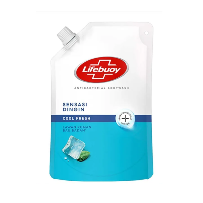 Lifebouy Cool Fresh Anti Bacterial Body Wash Pouch