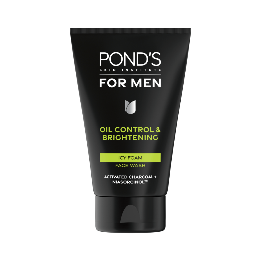 Pond's Men Oil Control & Brightening Icy Foam Face Wash 100gram
