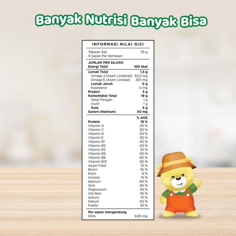 Promina Bubur Bayi Baby Cereal Cokelat Alpukat 9+ Bulan 100gram
