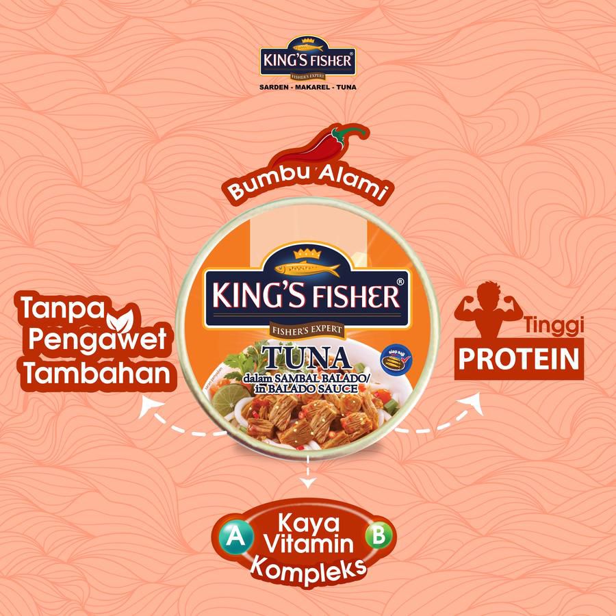 King's Fisher Tuna Balado Sauce 170gram