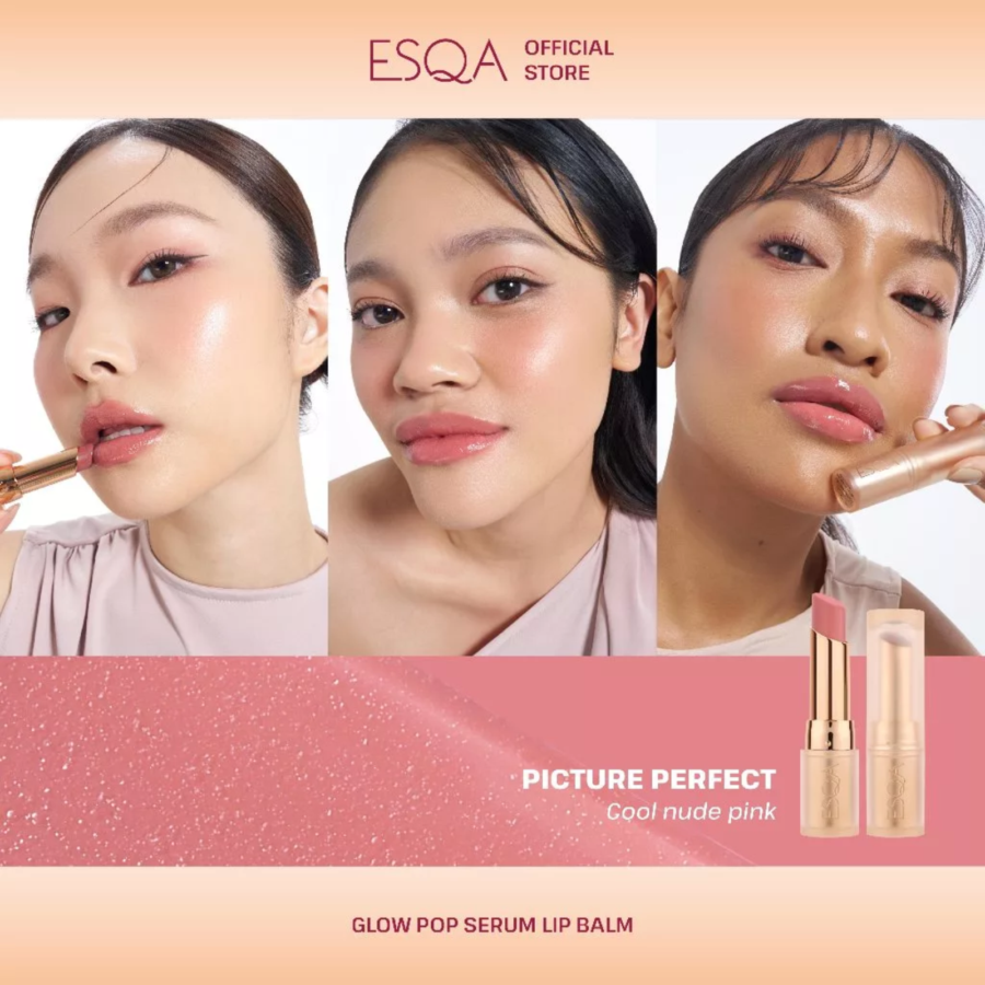Esqa Glow Pop Serum Picture Perfect Lip Balm 3gram