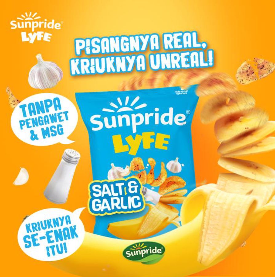 Sunpride Lyfe Salt & Garlic 55gram