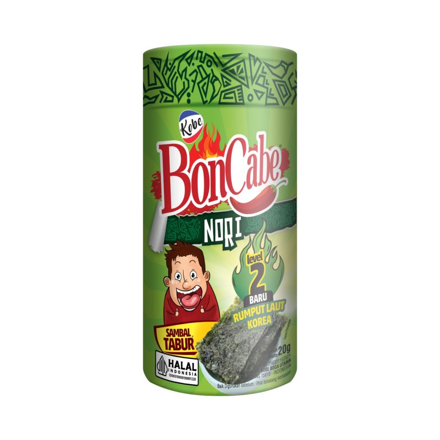 Kobe Boncabe Sambal Tabur Nori Level 2 20gram