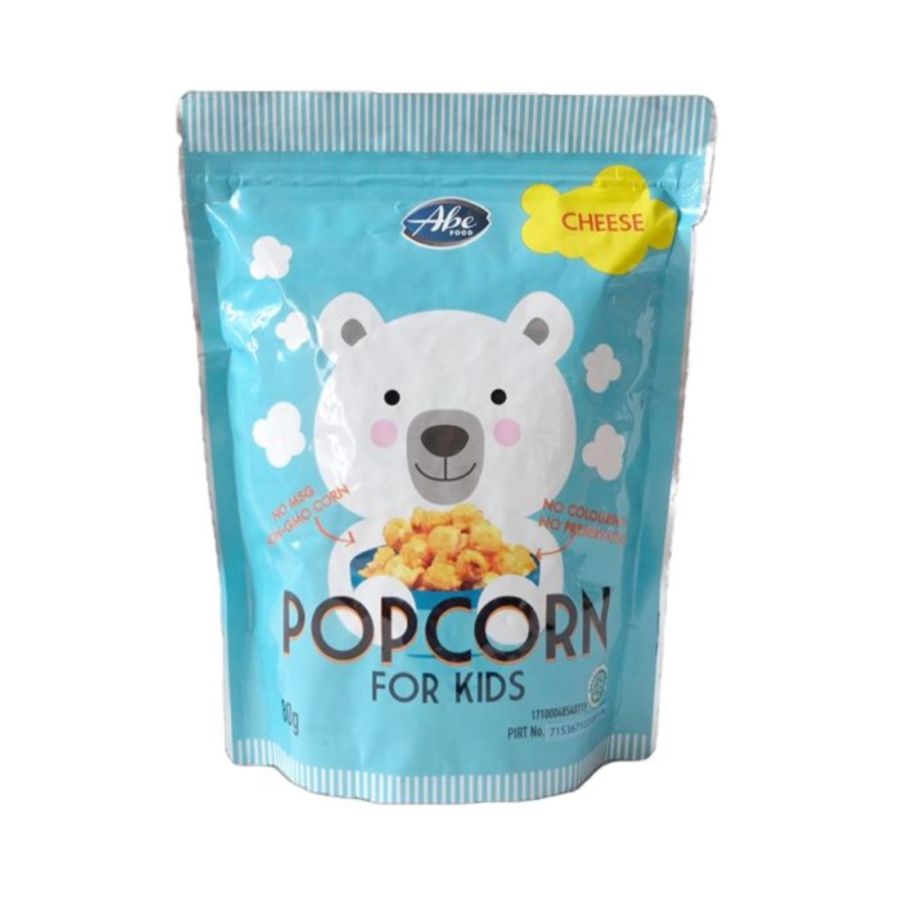 Abe Food Popcorn for Kids Cheese Snack Bayi 80gram