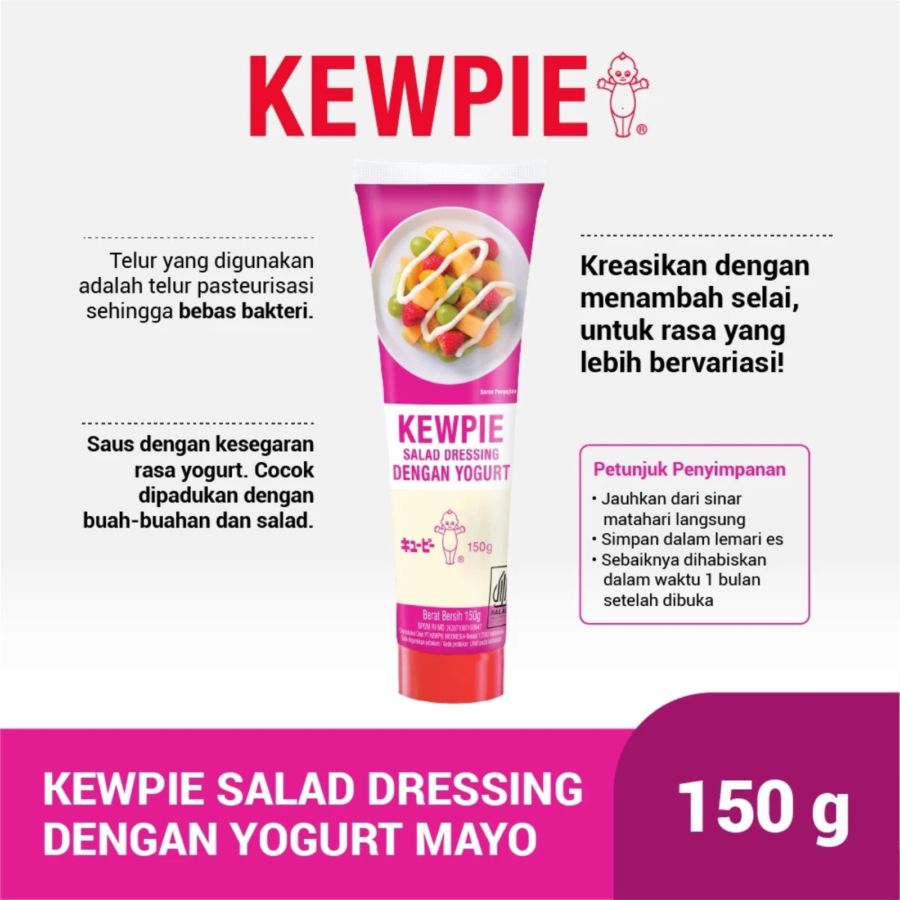 Kewpie Salad Dressing Dengan Yogurt 150gram