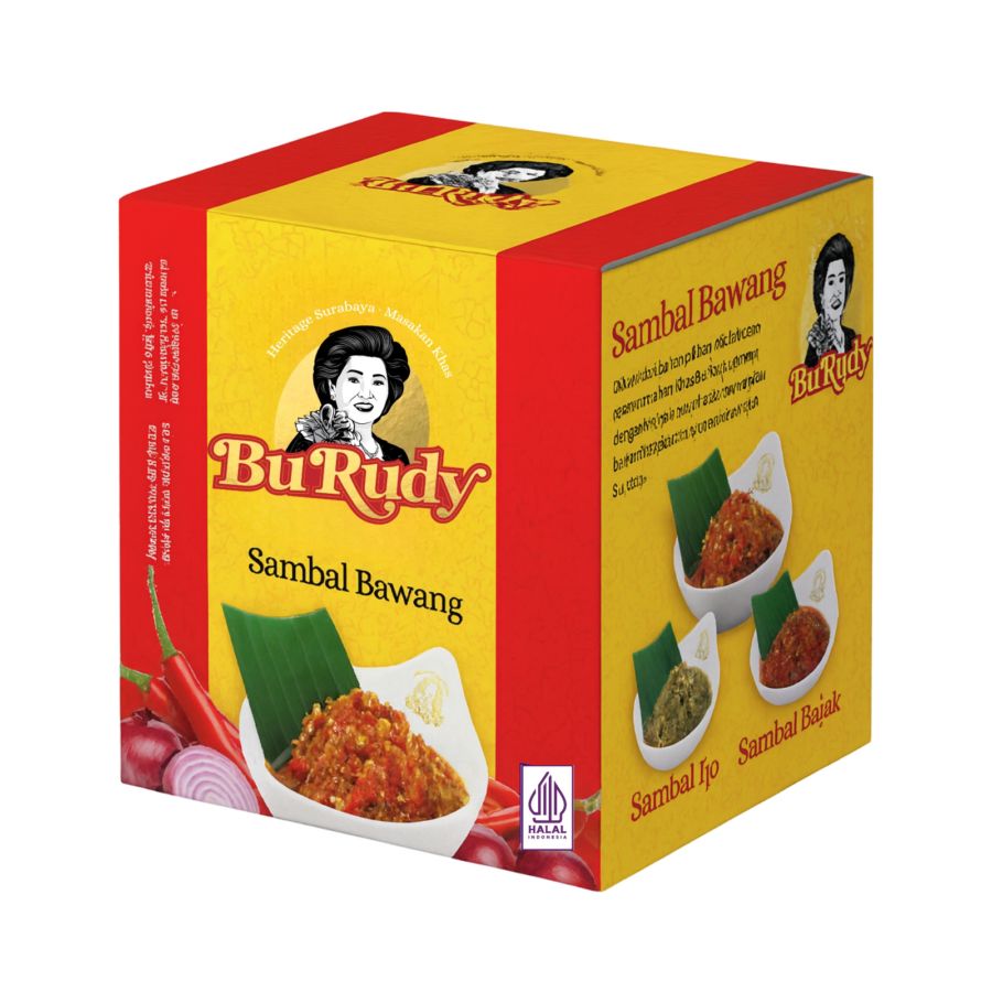 Bu Rudy Sambal Bawang Sachet 10sachets