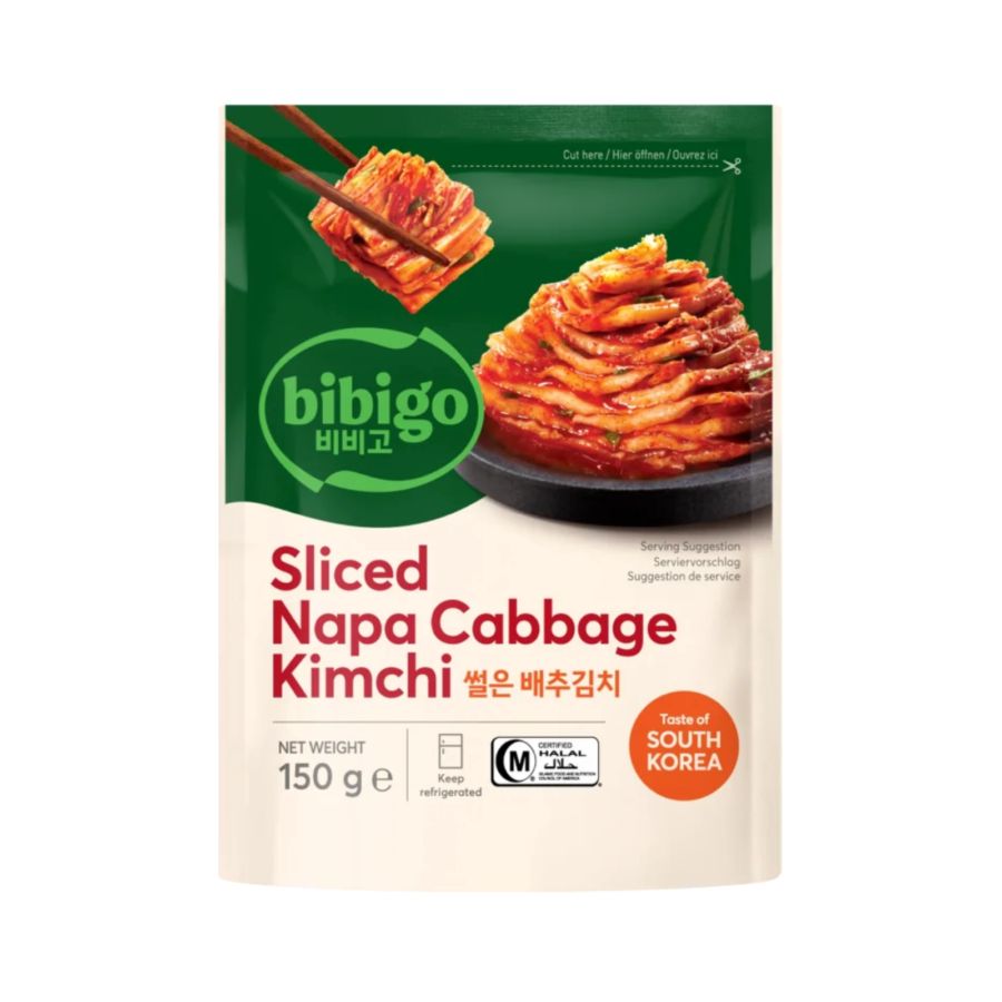 Bibigo Sliced Napa Cabbage Kimchi 150gram