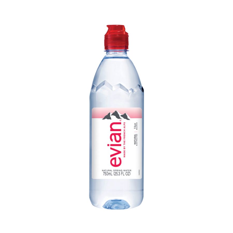 Evian Natural Mineral Water PET 750ml