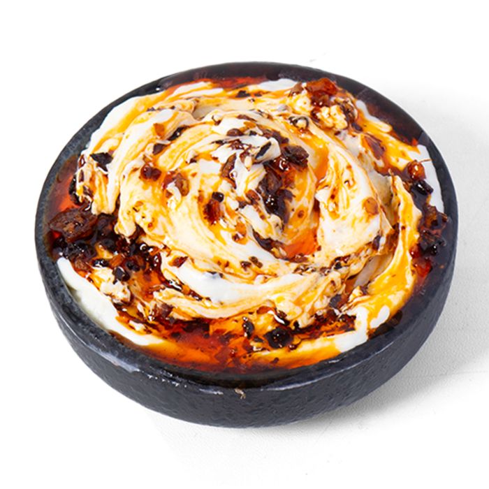 Crunchy Chili Oil Cream Cheese
