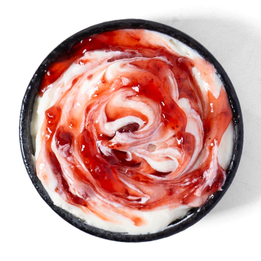 Strawberry Swirl Cream Cheese 1pcs