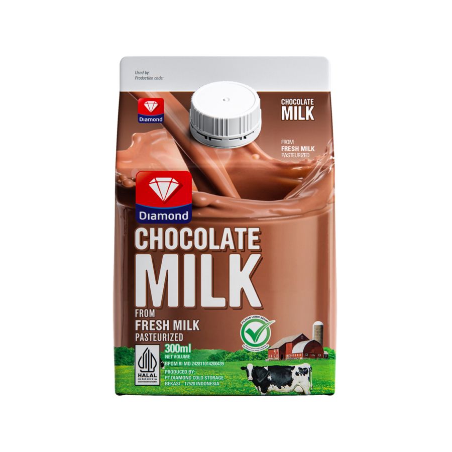 Diamond Fresh Milk Chocolate 300ml
