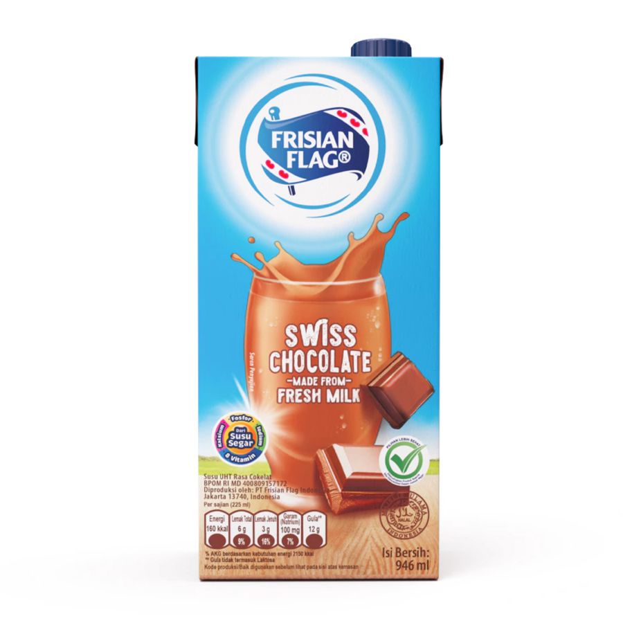 Frisian Flag Family Chocolate Susu UHT 946ml