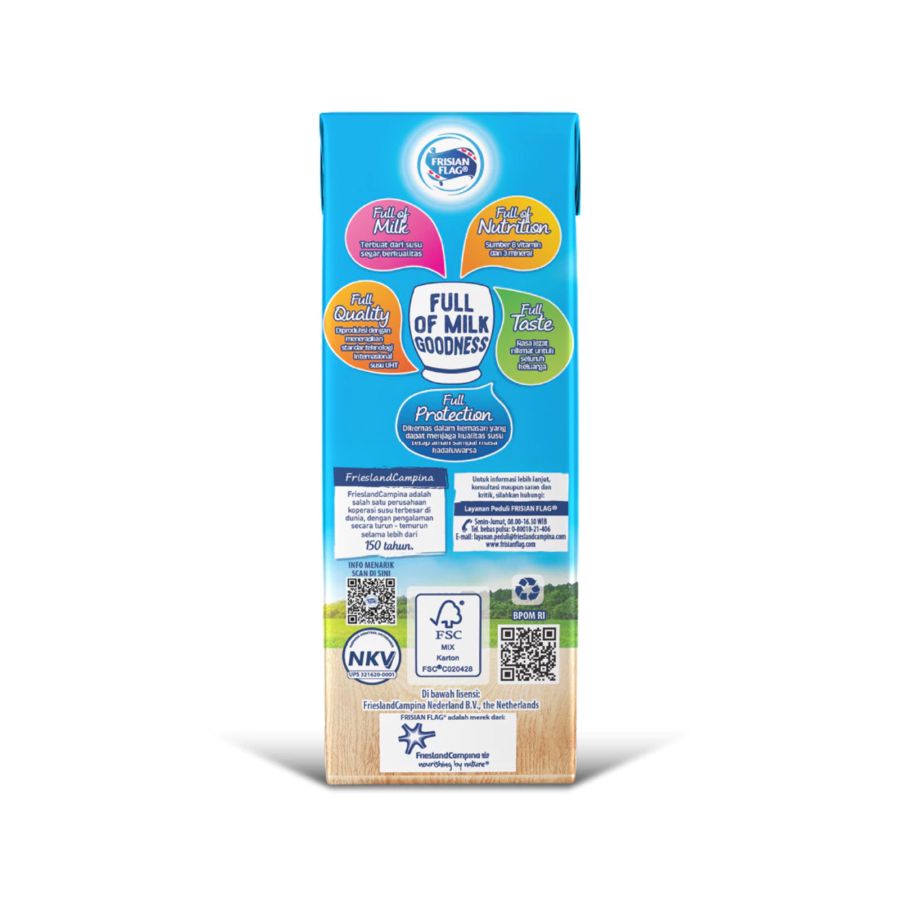 Frisian Flag Full Cream Susu UHT 225ml