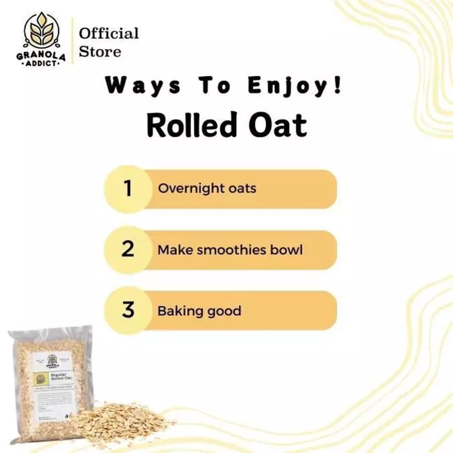 Granola Addict Rolled Oat 1kg
