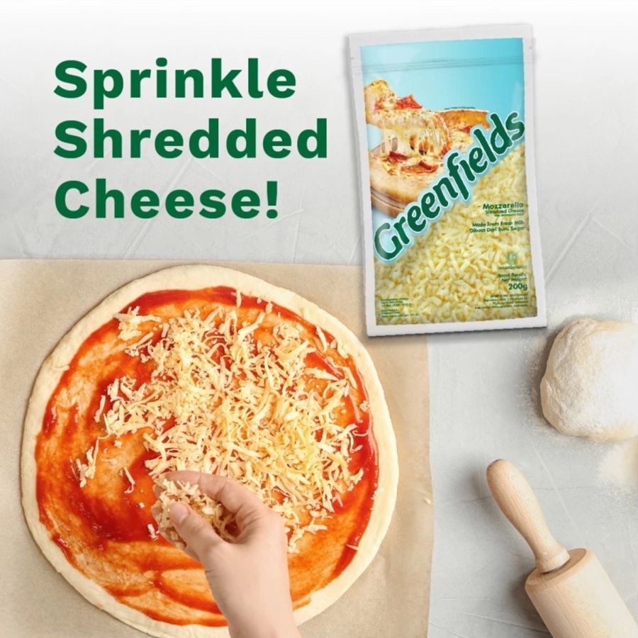 Greenfields Mozzarella Shredded Cheese 200gram