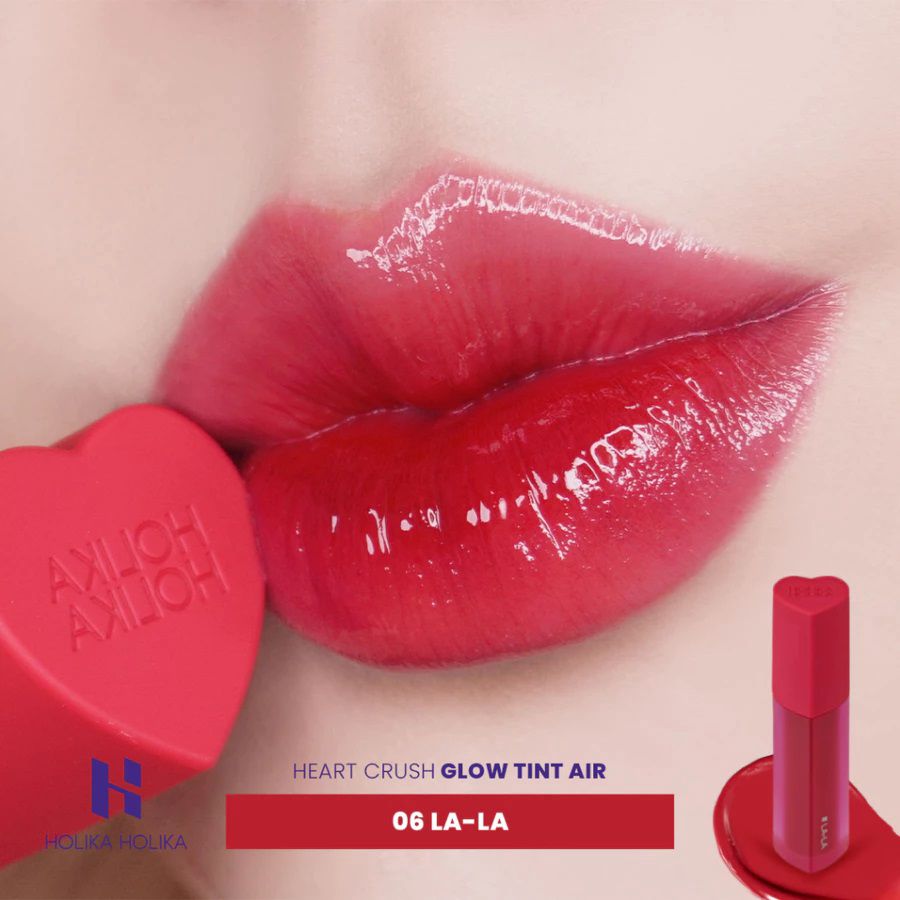 Holika Holika Heart Crush Glow 06 La La Glossy Liptint 3gram