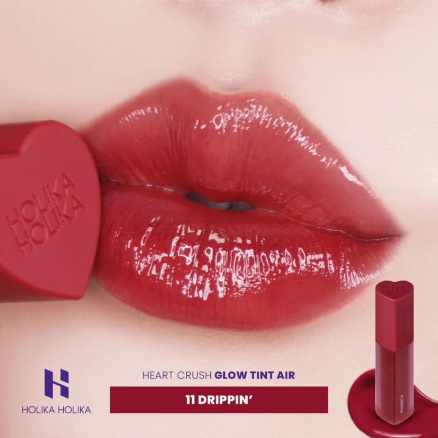 Holika Holika Heart Crush Glow 11 Drippin Glossy Liptint 3gram