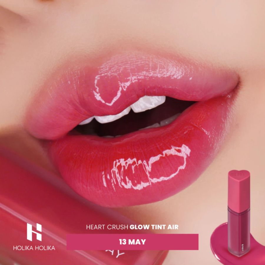Holika Holika Heart Crush Glow 13 May Glossy Liptint 3gram