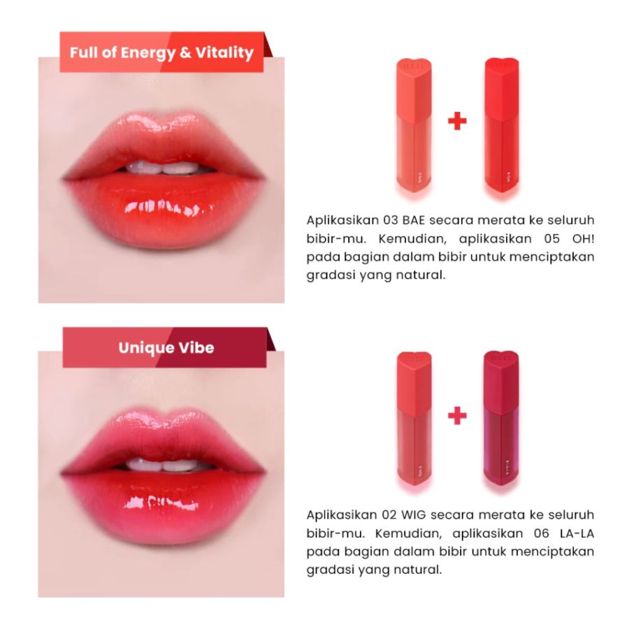 Holika Holika Heart Crush Glow 14 Sing Glossy Liptint 3gram