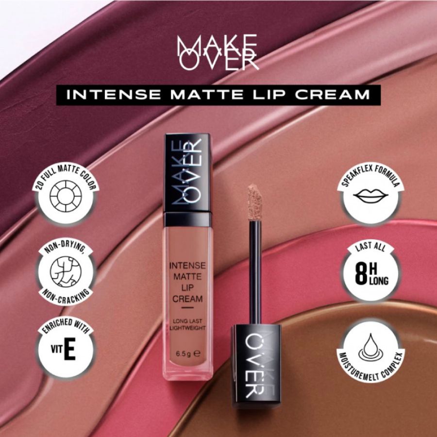 MAKE OVER Intense Matte 003 Secret Lip Cream 6gram