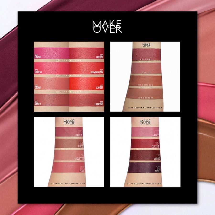 MAKE OVER Intense Matte 003 Secret Lip Cream 6gram