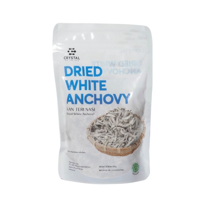 Crystal Of The Sea Dried White Anchovy