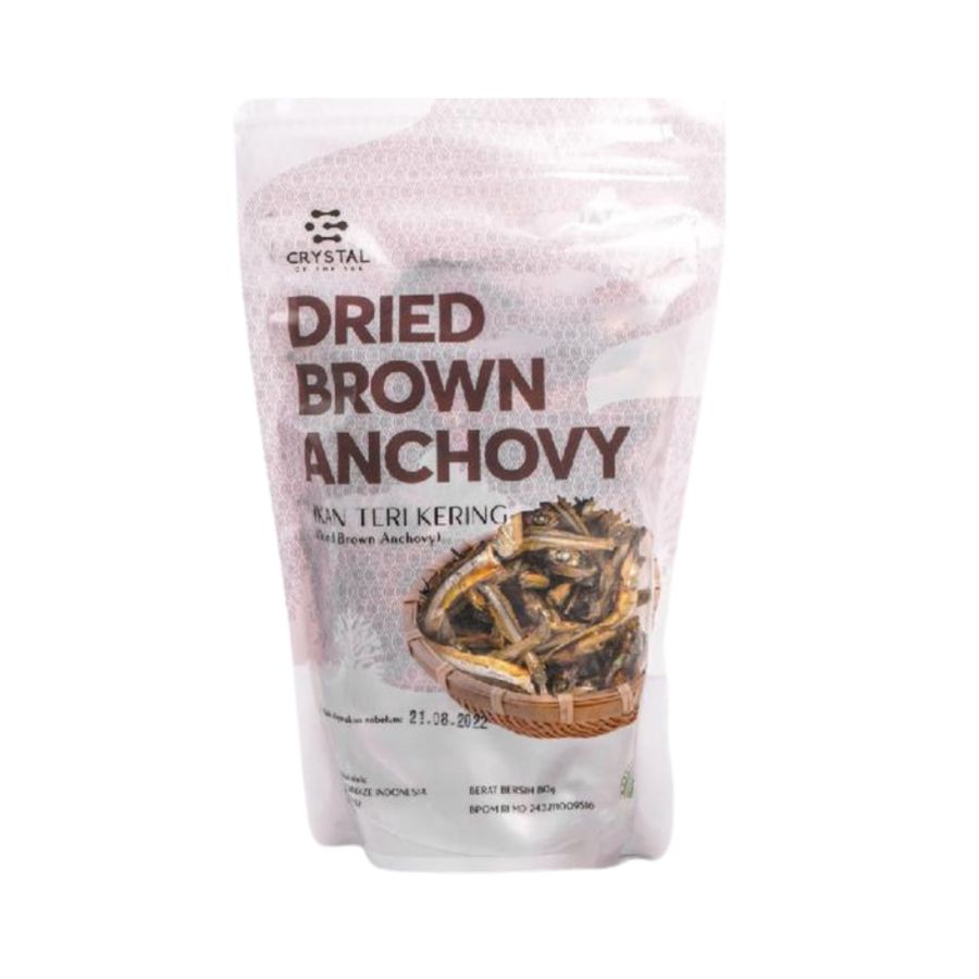 Crystal Of The Sea Dried Brown Anchovy 80gram