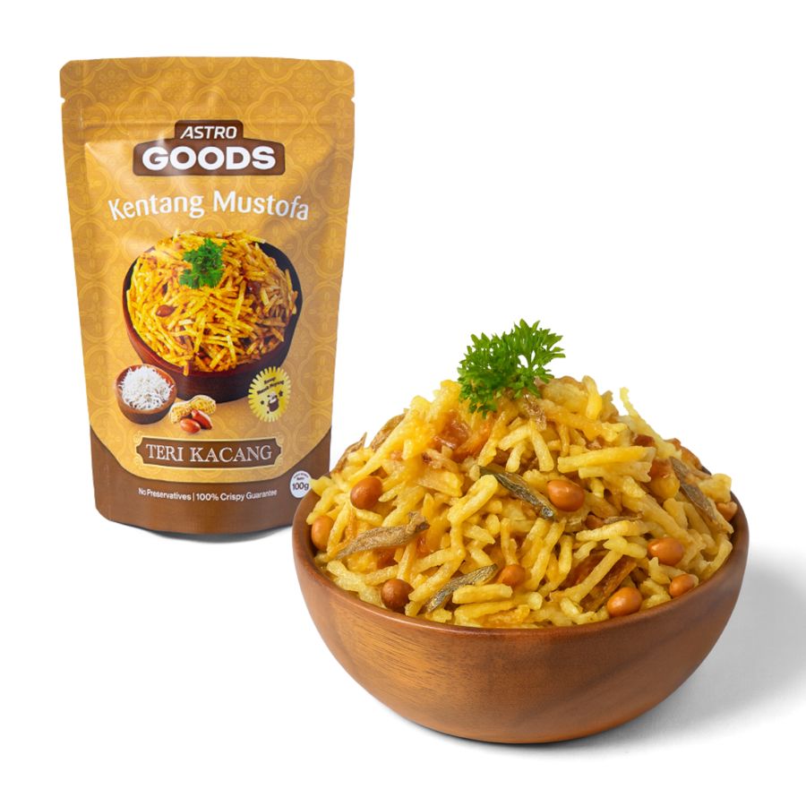 Kentang Mustofa Teri Kacang Astro Goods 100gram