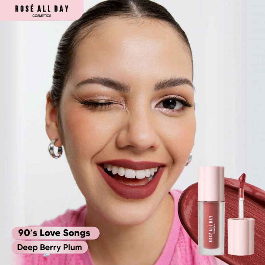 Rose All Day Lip Mousse Records 90's Love Songs Lip Cream 2gram