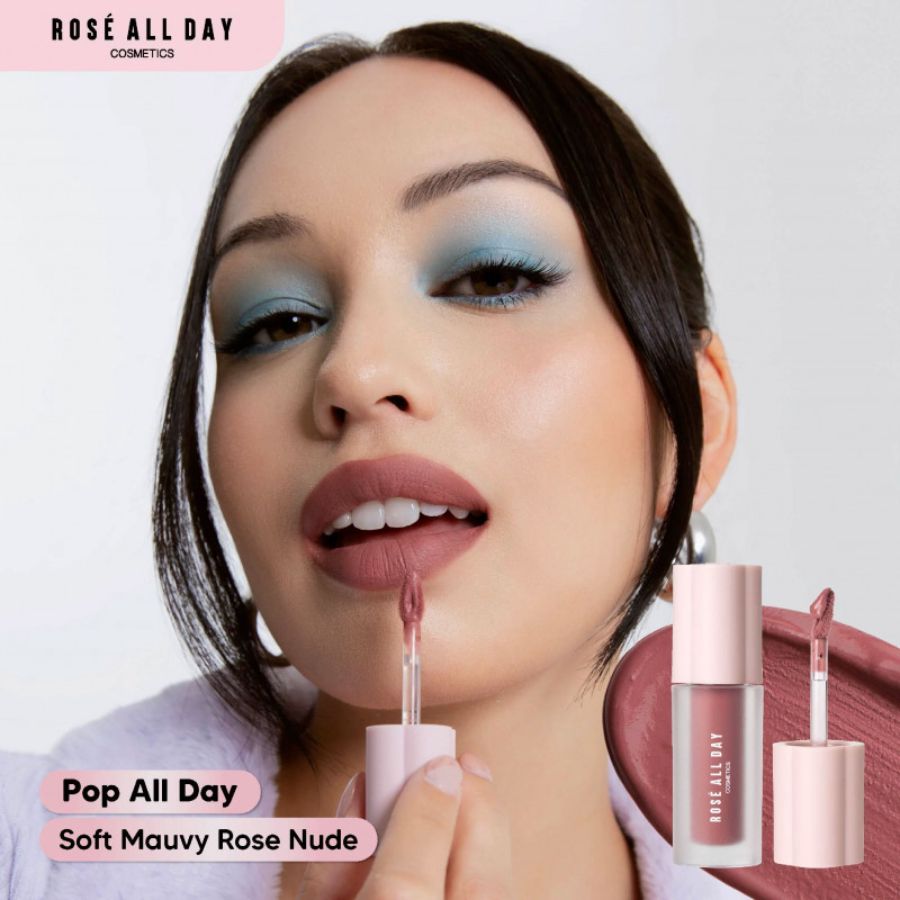 Rose All Day Lip Mousse Records Pop All Day Lip Cream 2gram