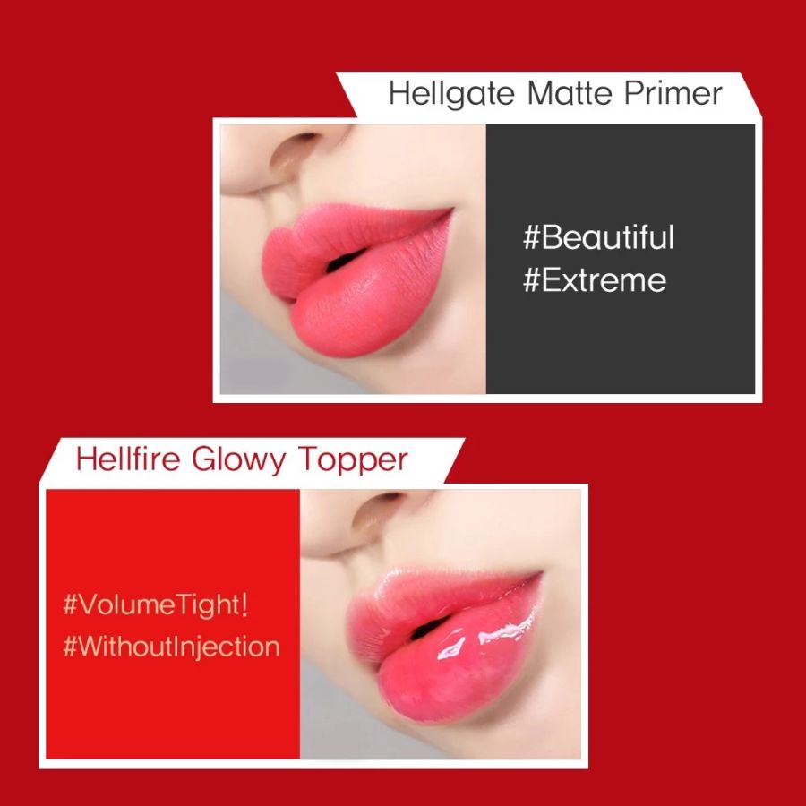 Holika Holika Devil's Lip Plumper 02 Hellfire Glowy Toper 3gram