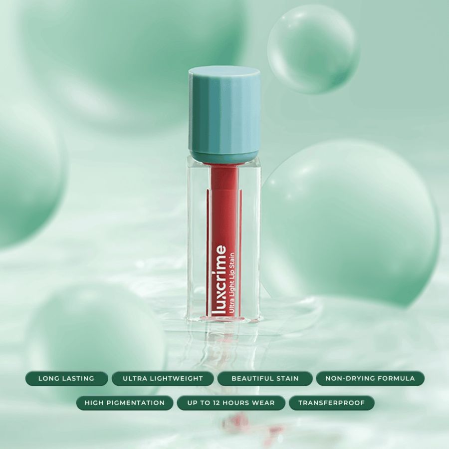 Luxcrime Ultra Light Lip Stain Crimson 1pcs