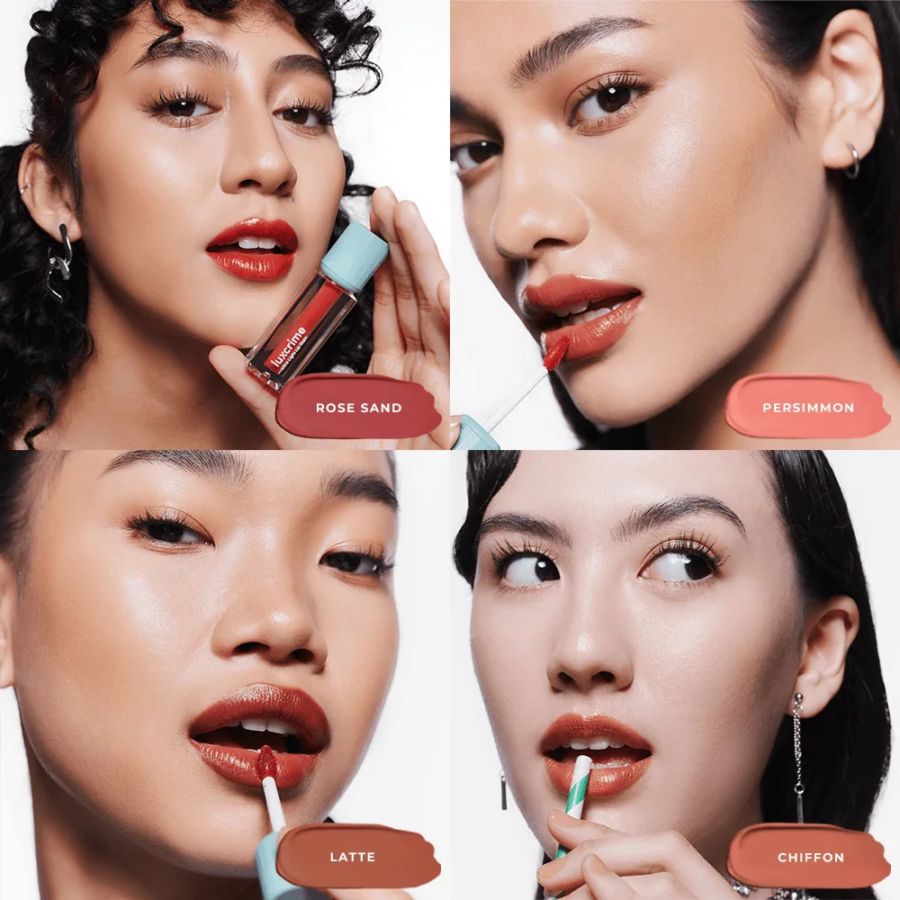 Luxcrime Ultra Light Lip Stain Persimmon 1pcs