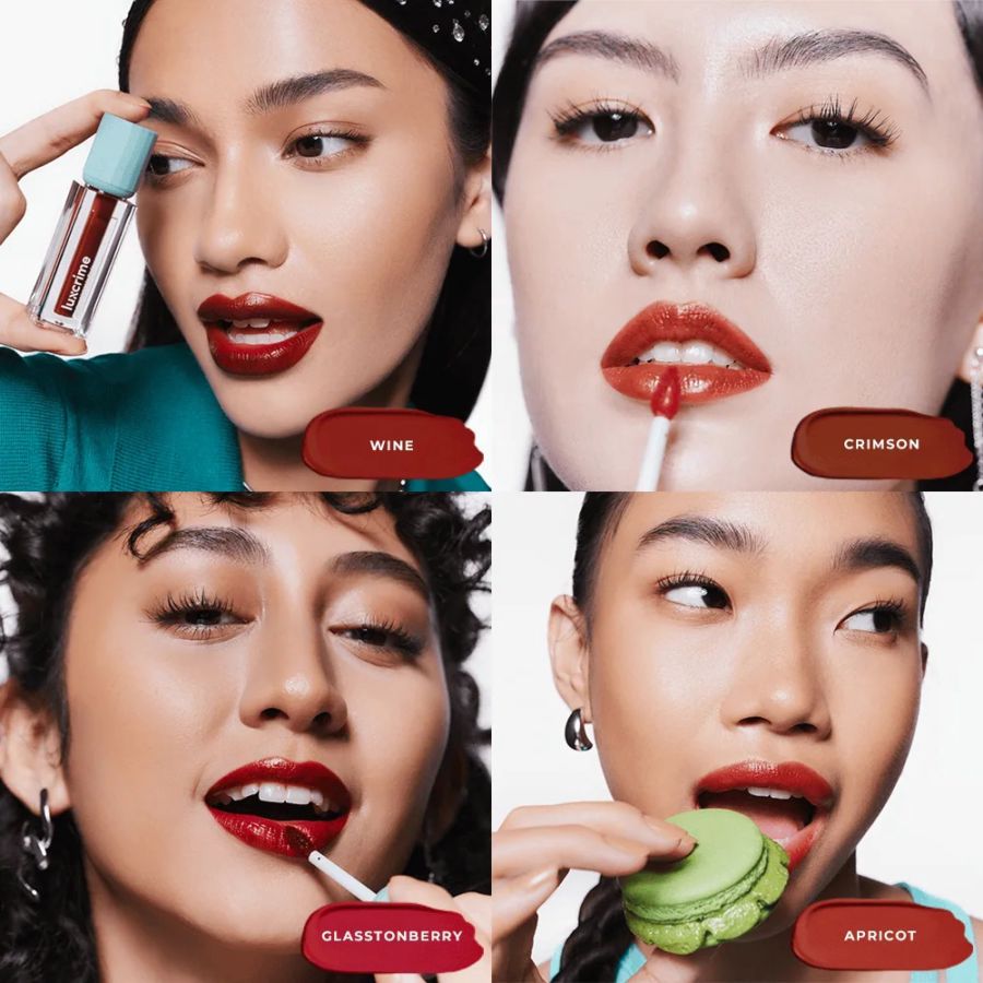 Luxcrime Ultra Light Lip Stain Crimson 1pcs