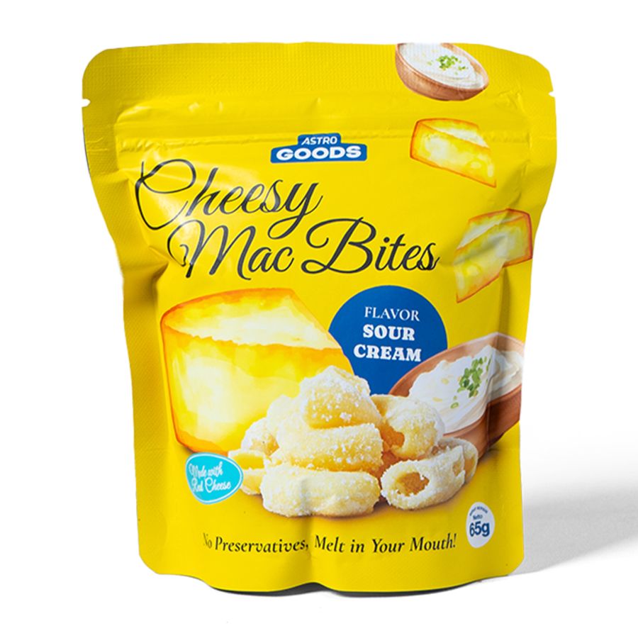 Cheesy Mac Bites Sour Cream Astro Goods 65gram