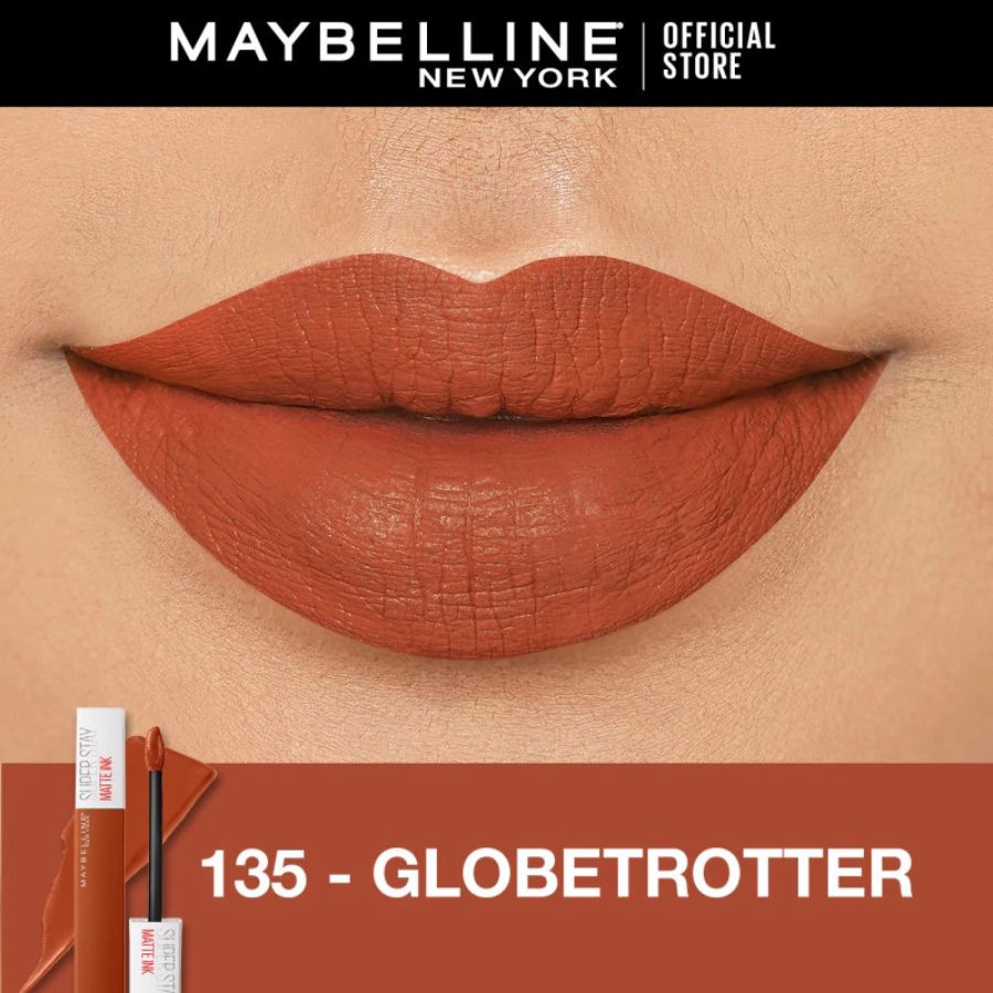 Maybelline Super Stay Matte Ink 135 Globetrotter Lip Cream 5ml