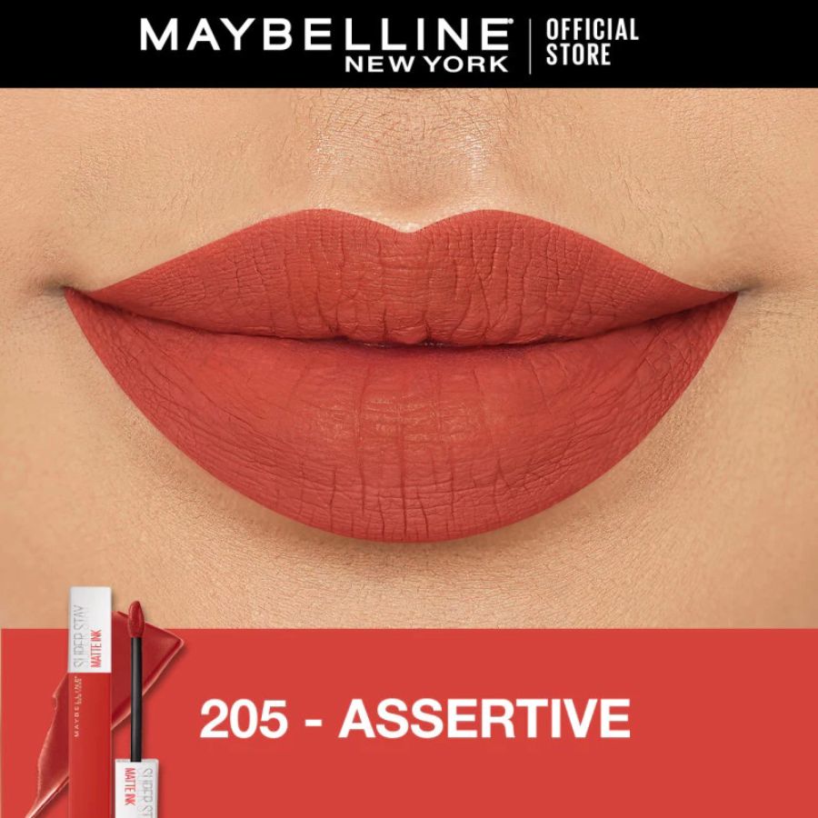 Maybelline Super Stay Matte Ink 205 Assertive Lip Cream 5ml