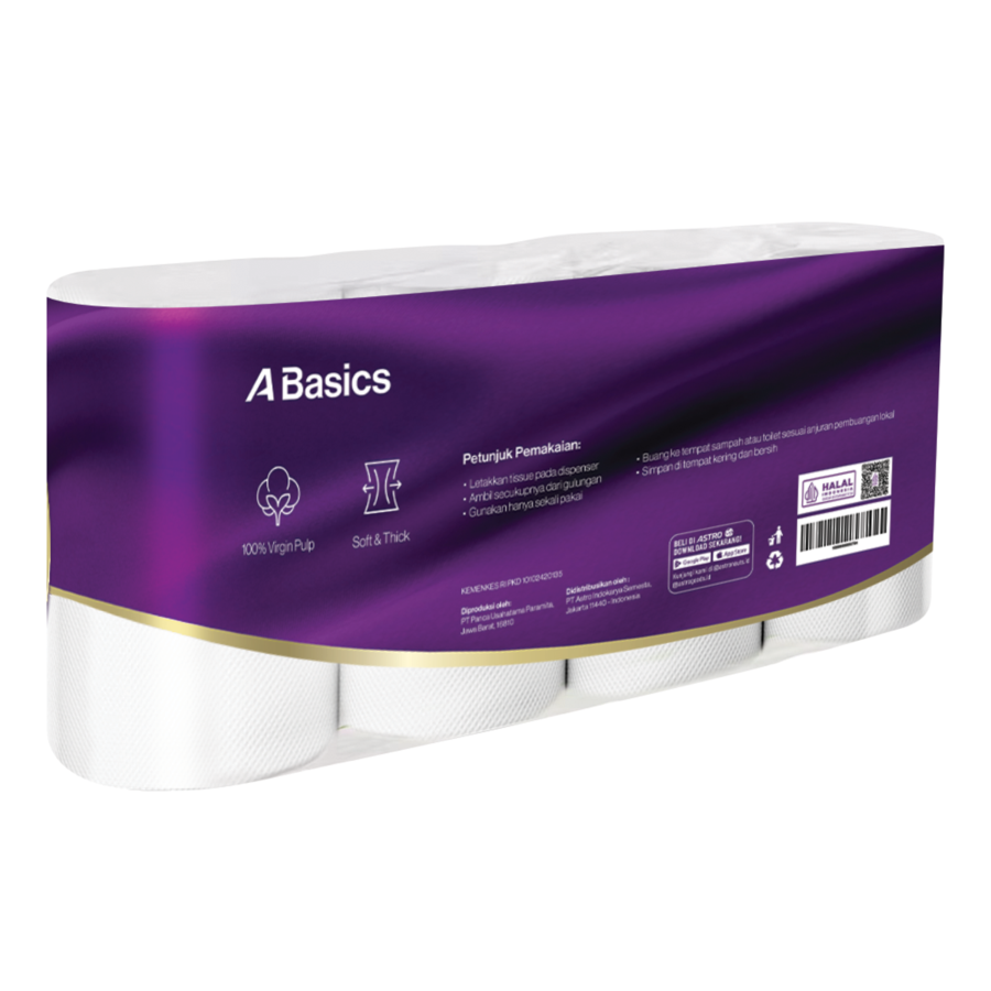 Toilet Tissue Royal Soft 3 Ply A Basics 8rolls