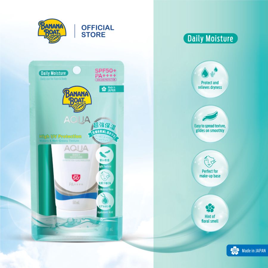 Banana Boat Daily Moisture SPF50 Sunscreen 50ml