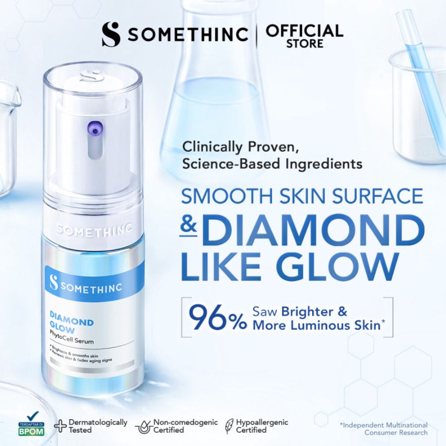 Somethinc Diamond Glow Serum Wajah 20ml
