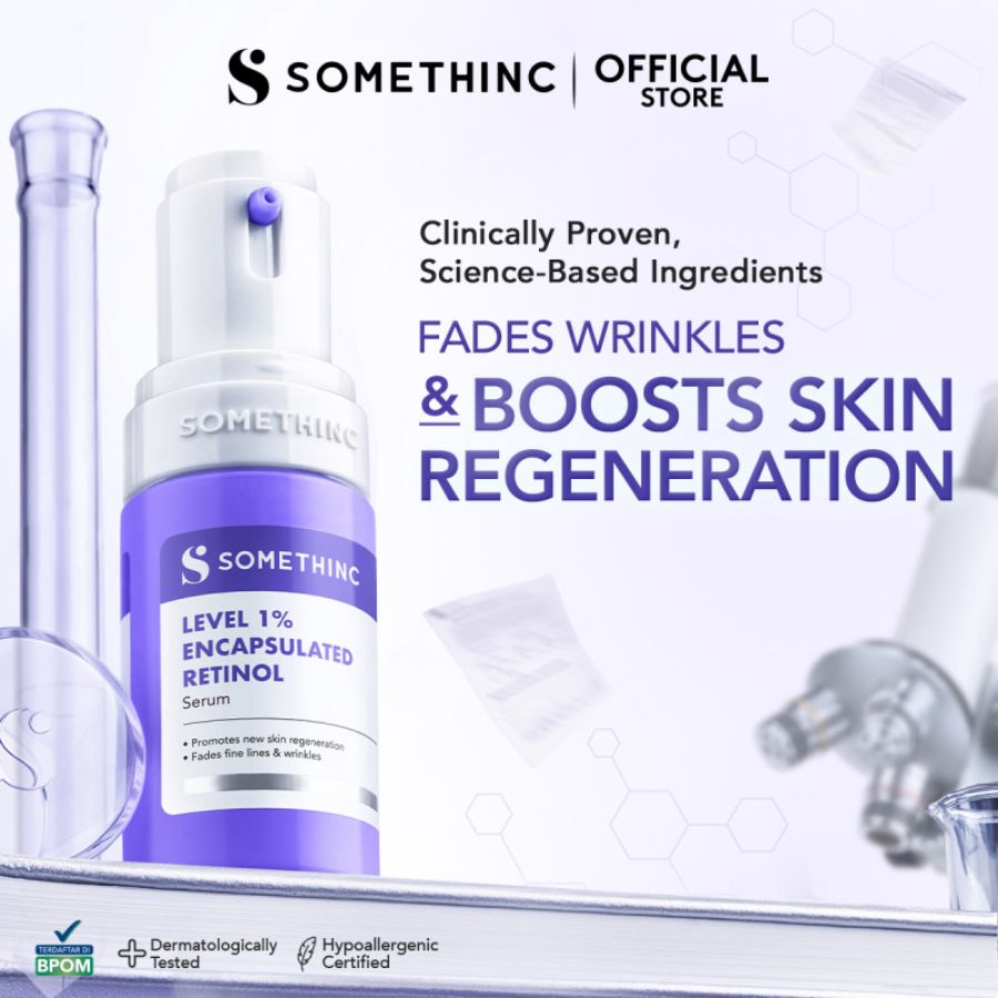 Somethinc 1% Encapsulated Retinol Serum Wajah 20ml