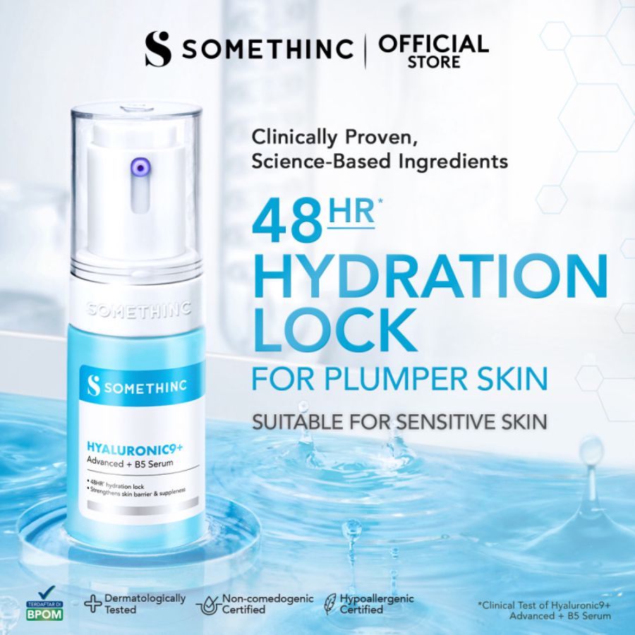 Somethinc Hyaluronic 9+ Advanced + B5 Serum Wajah 20ml